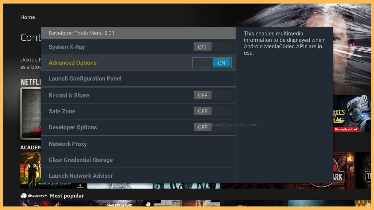 Firestick Secret Menu