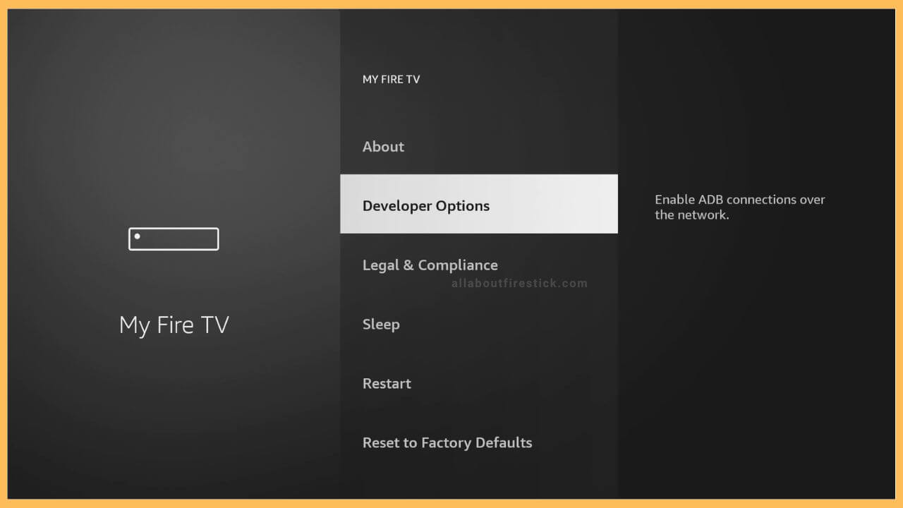 My Fire TV Options