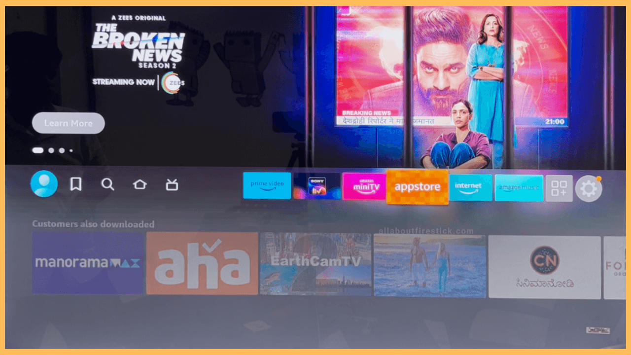 Click the Appstore icon