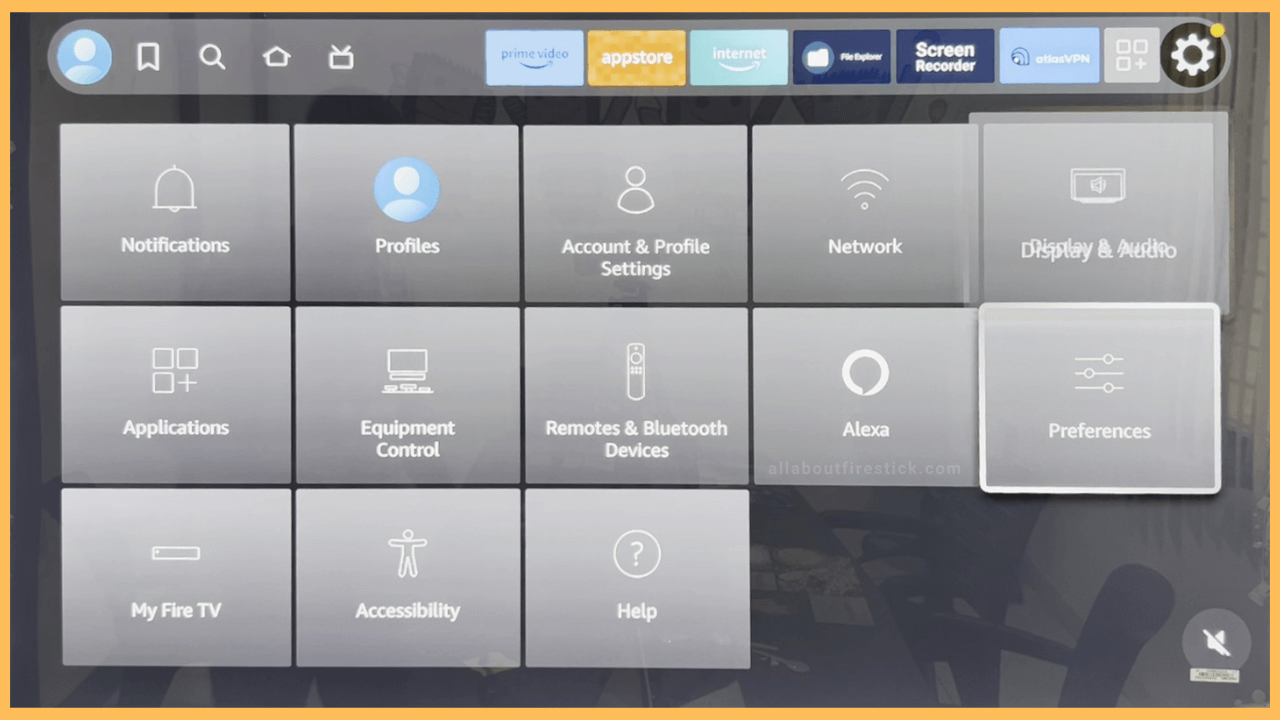 Firestick Data Monitoring-Preferences