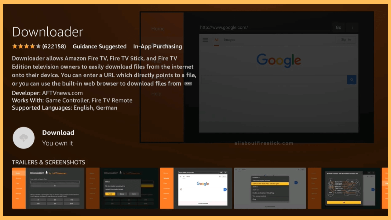 Get the Downloader App