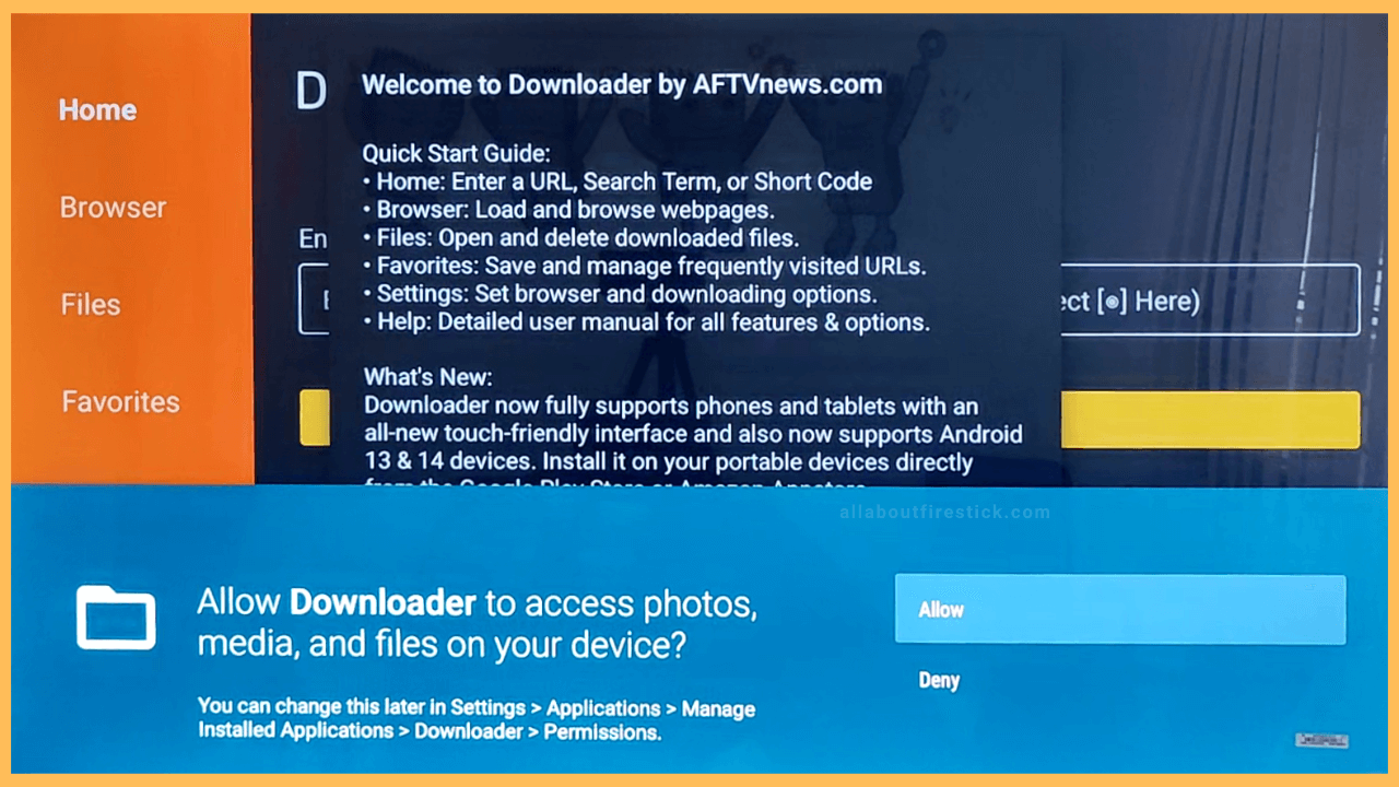 How to Block Ads on Firestick-Allow