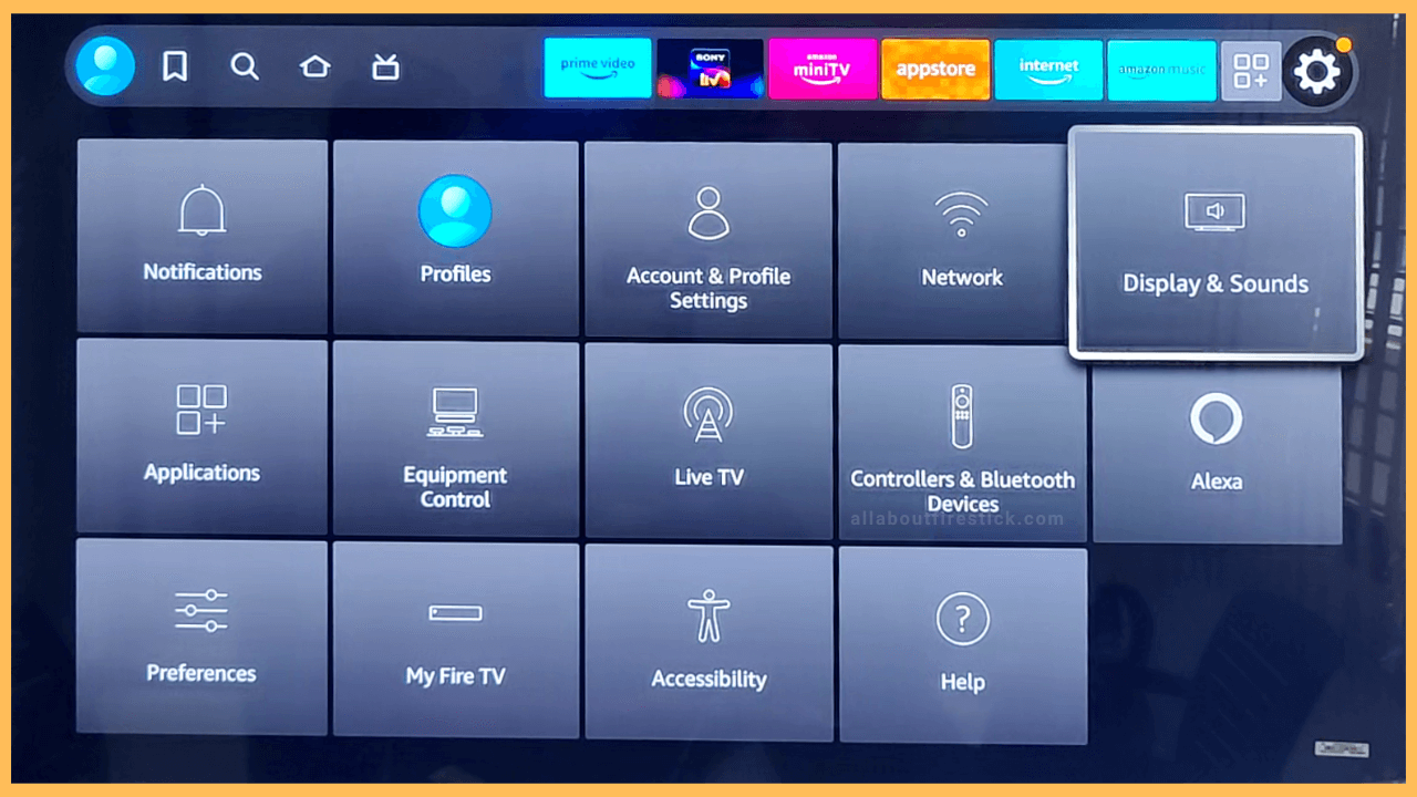 Display And Audio