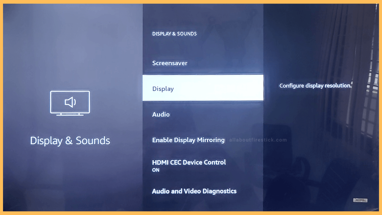 How to Change Video Quality on Firestick-Display