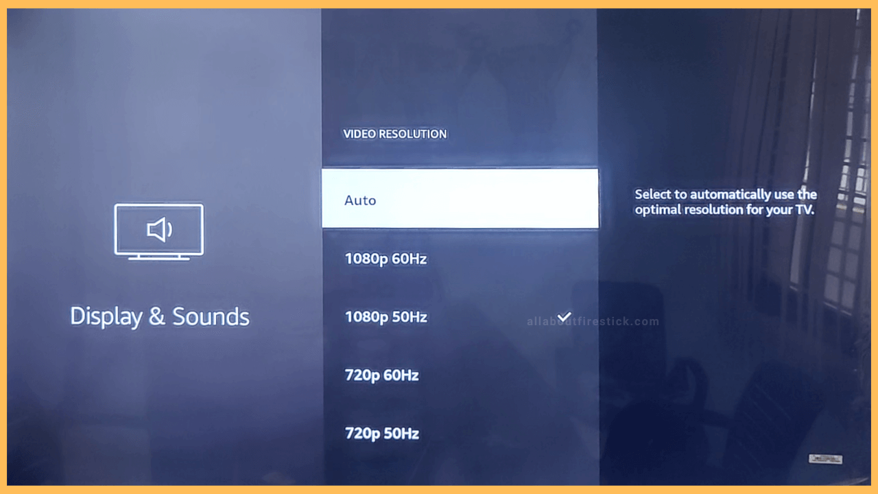 Select Resolution