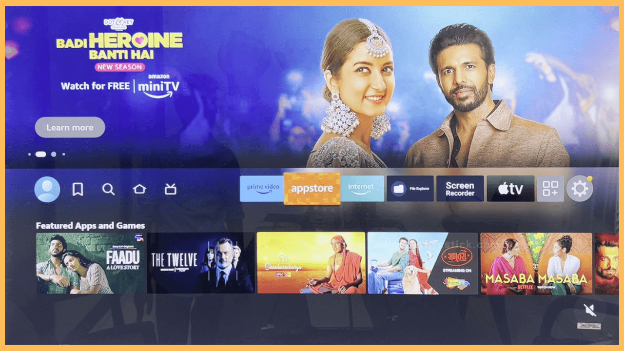 How to Download Apps on Firestick- App Store