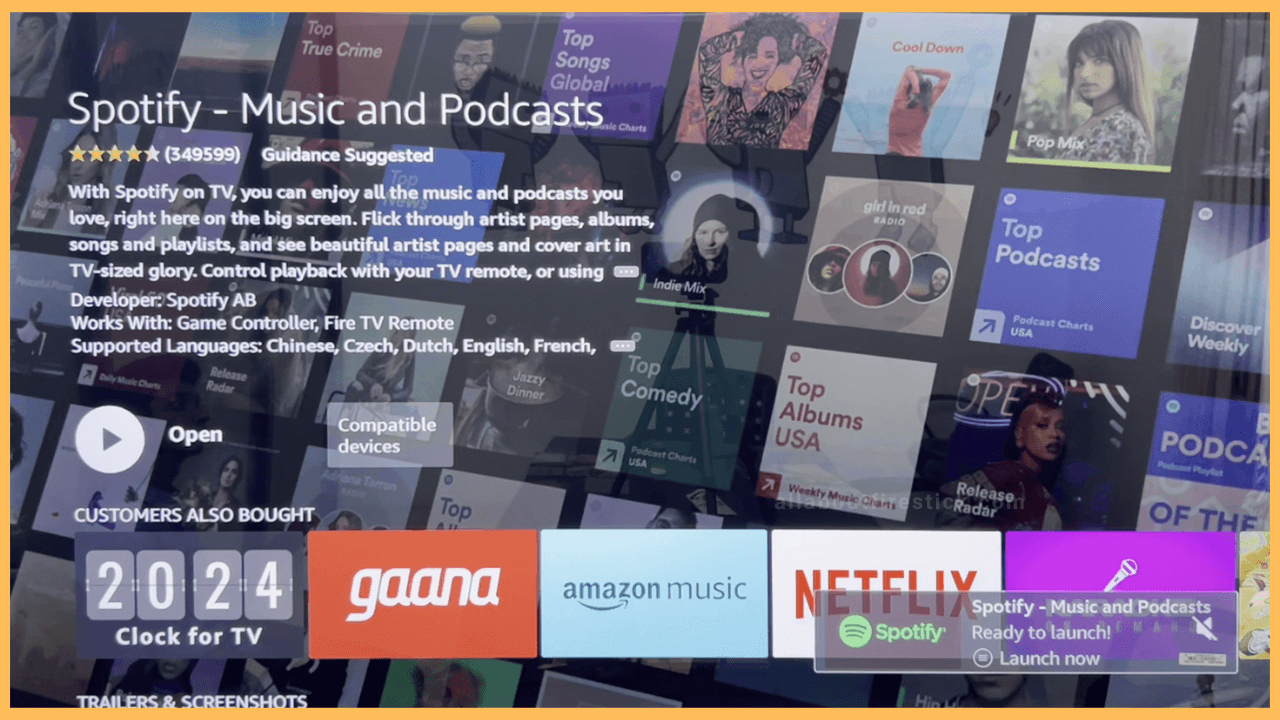 How to Download Apps on Firestick- Open App