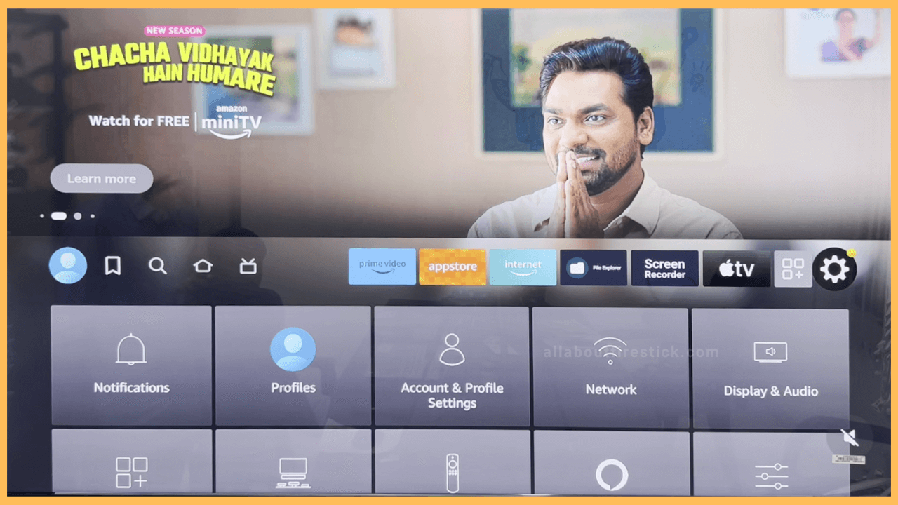 How to Install 3rd party Apps on Firestick- Settings