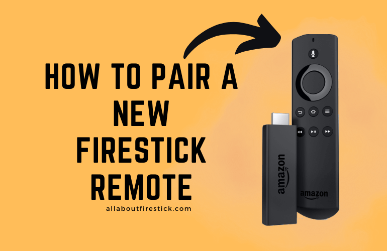 How to Pair a New Firestick Remote