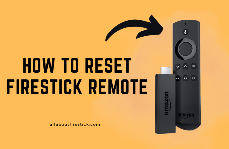 Reset Firestick Remote