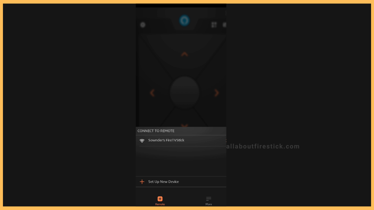 Select the Firestick