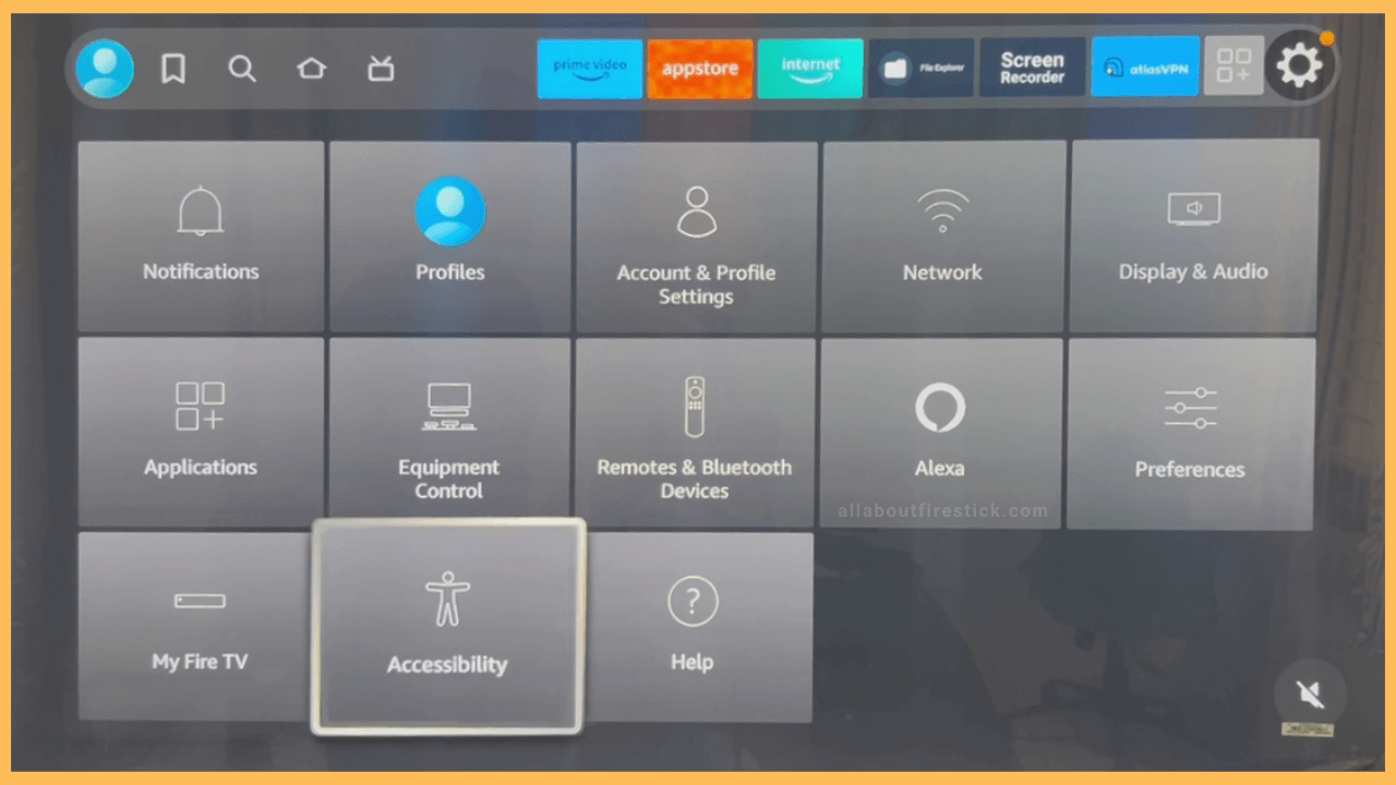 How to Zoom In and Out on Firestick- Accessibility