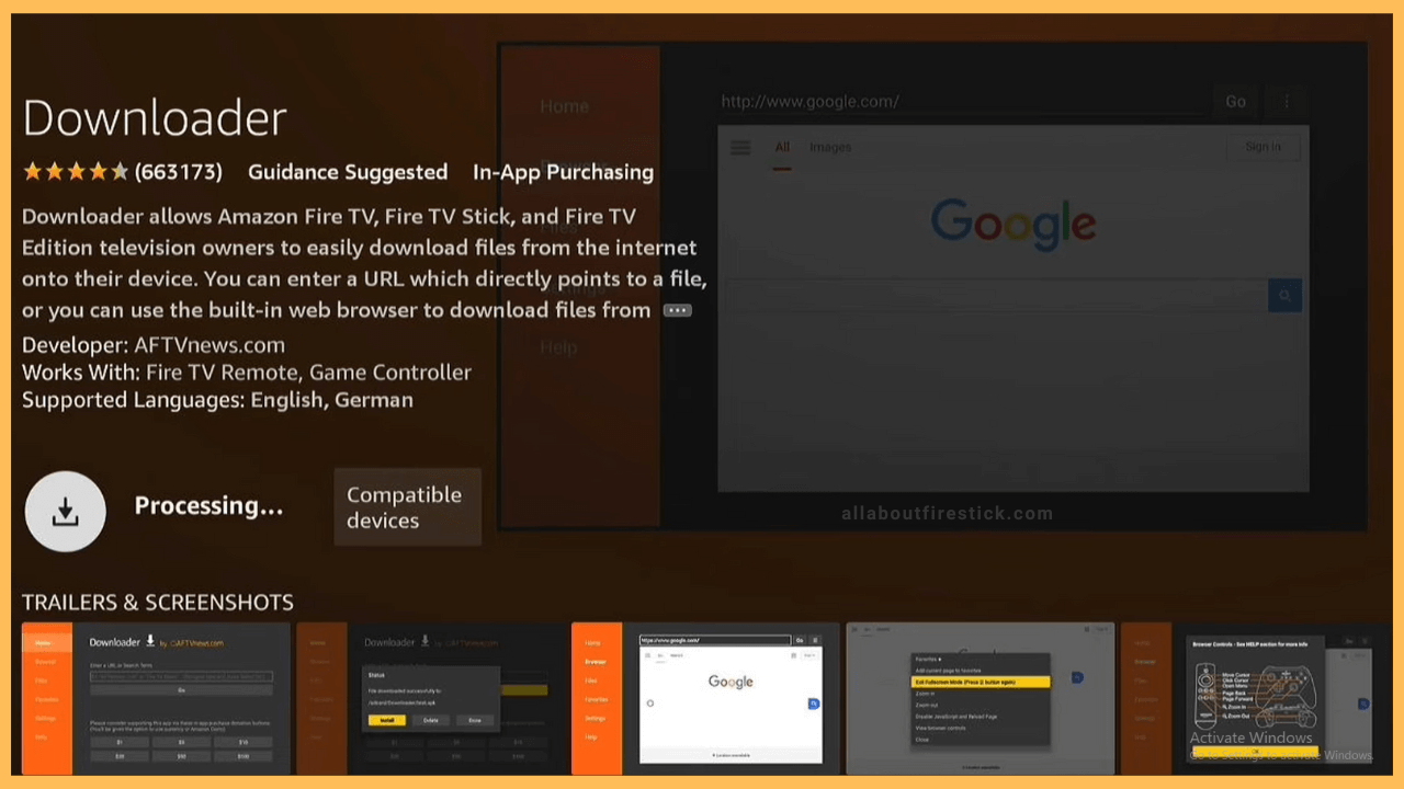 Install Downloader