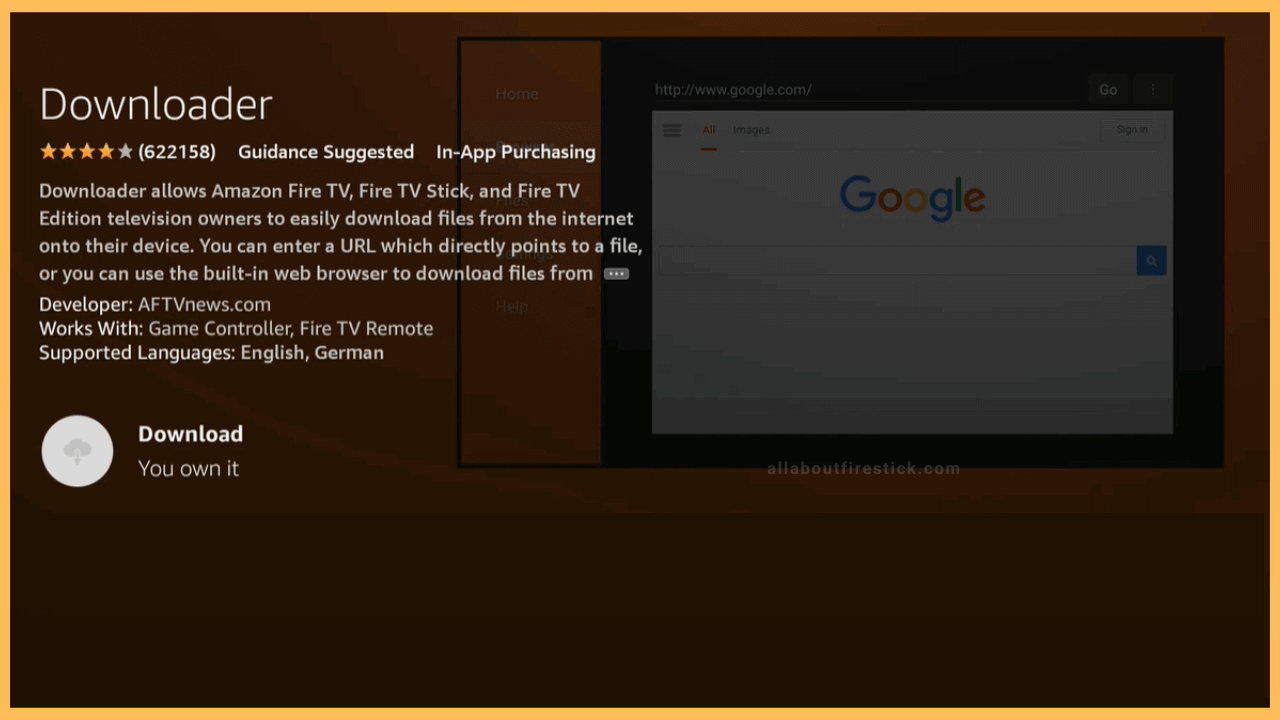 Install the Downloader