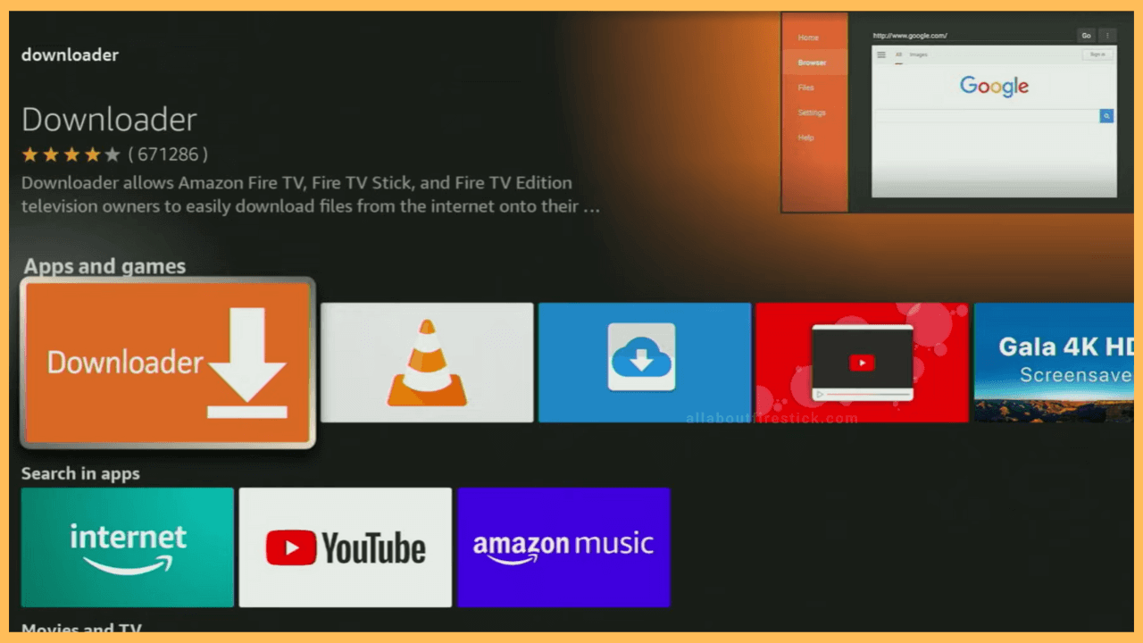Launch the Downloader App