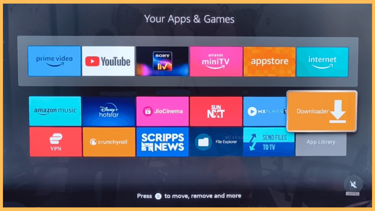 Open the Downloader App