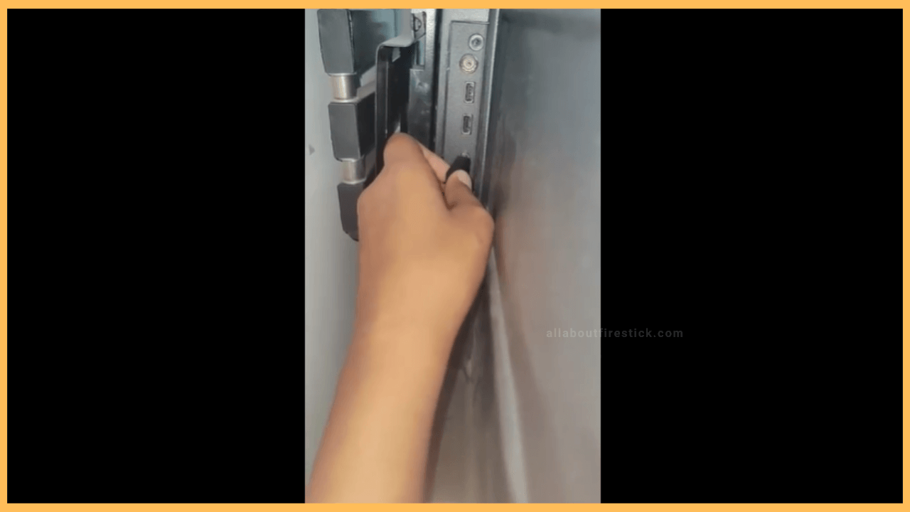 Plug the Firestick into the HDMI Port