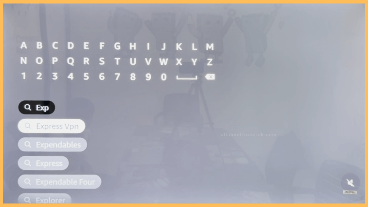 Search for ExpressVPN