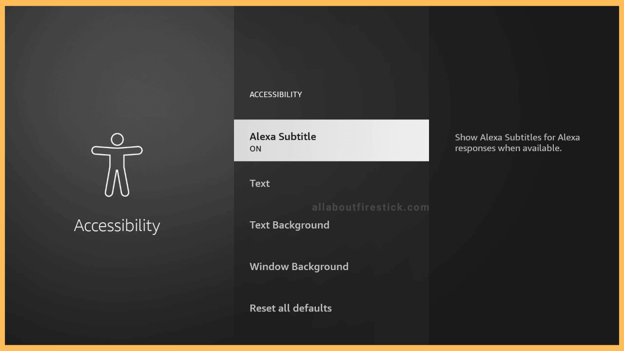 Subtitles on Firestick- Alexa Subtitle