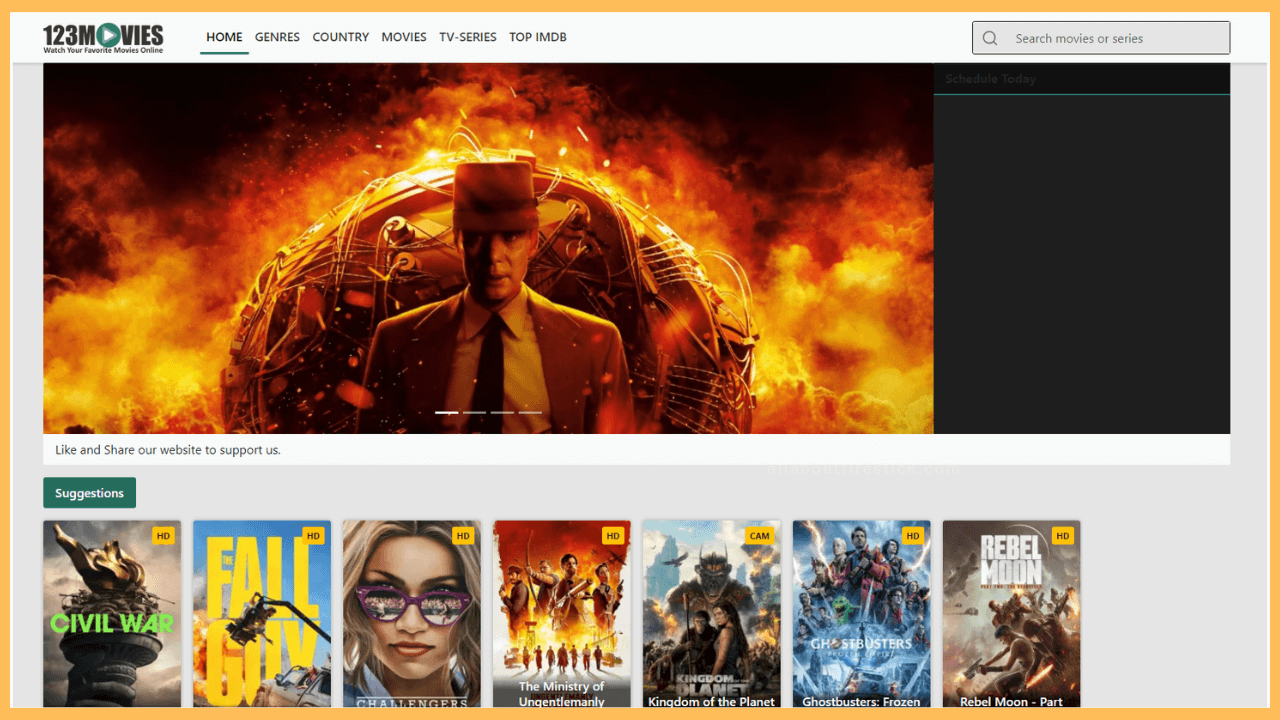 Watch 123Movies on Firestick
