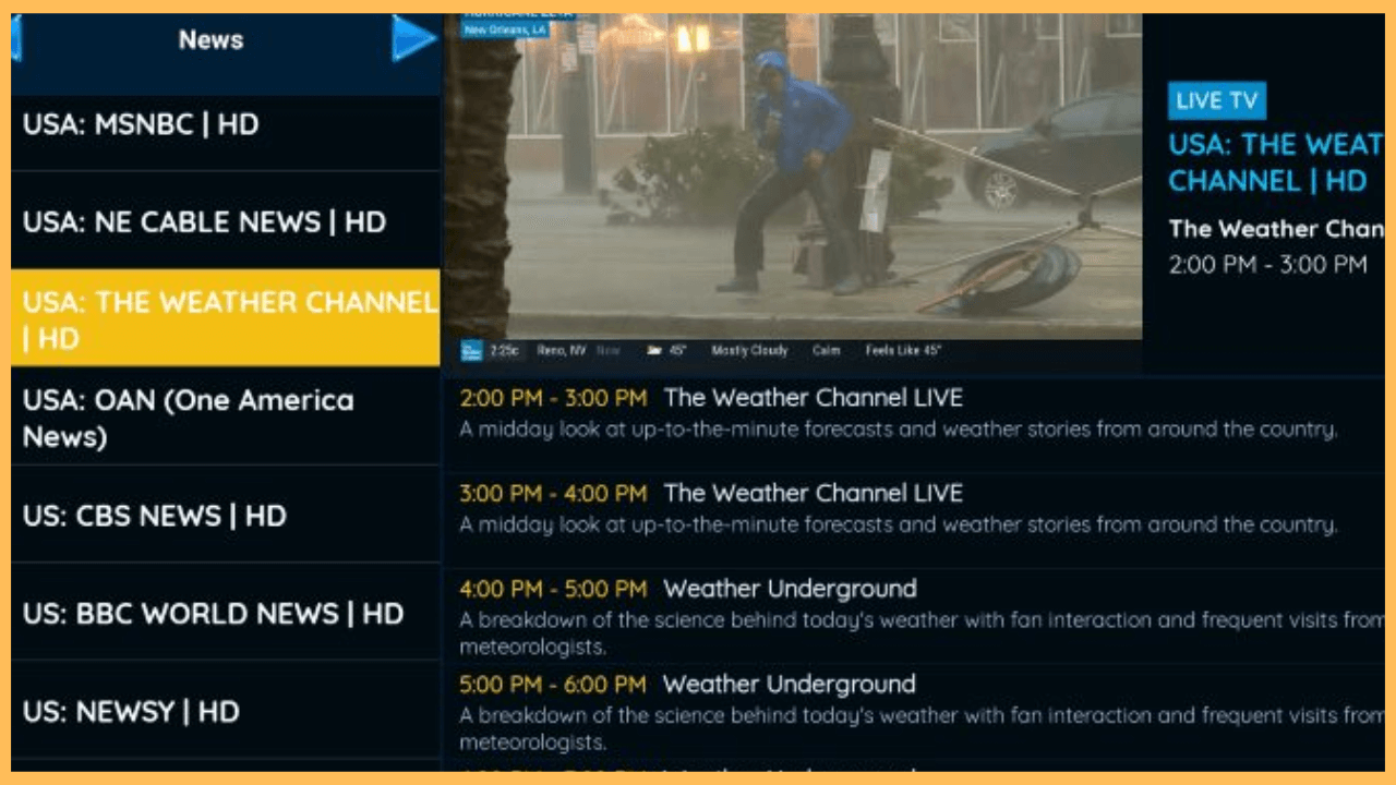 Blerd Vision Hosting IPTV on Firestick-Stream App