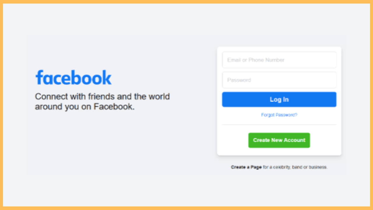 Sign In to Your Facebook Account