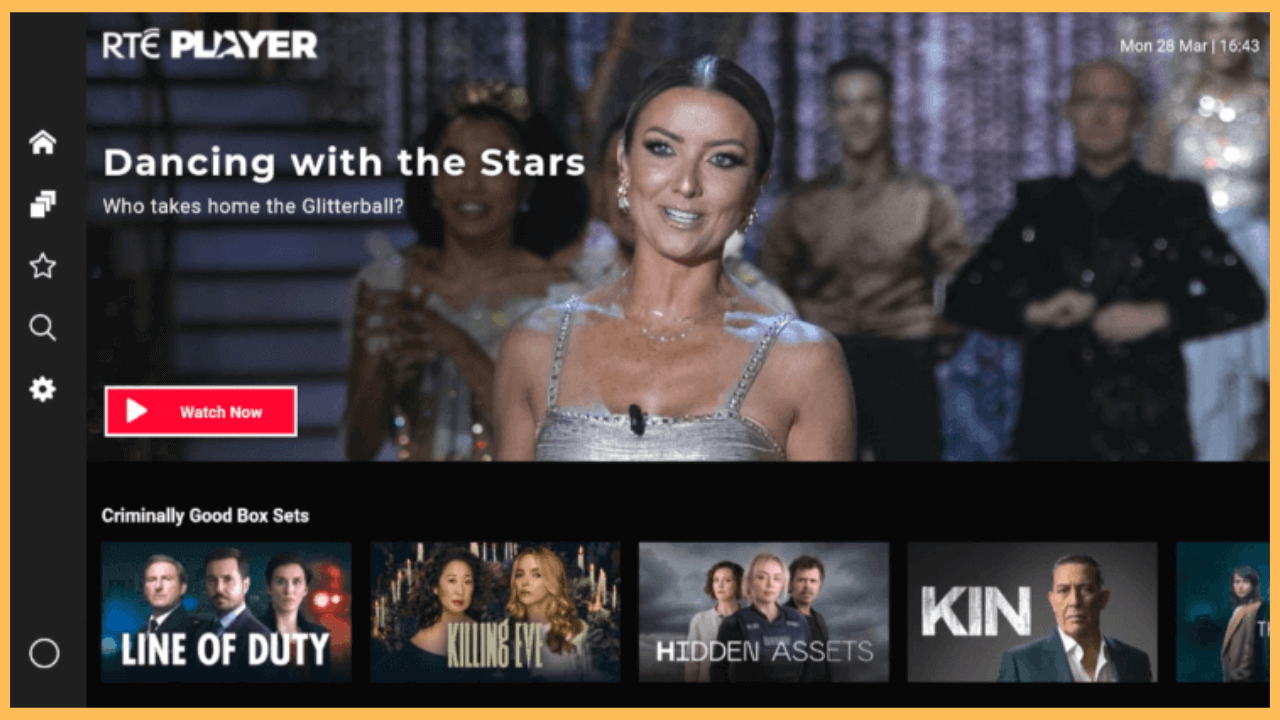 RTE Player on Firestick-Stream App