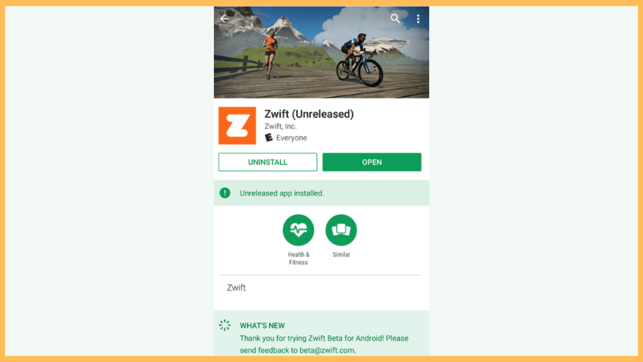 Zwift on Firestick-Get Zwift app
