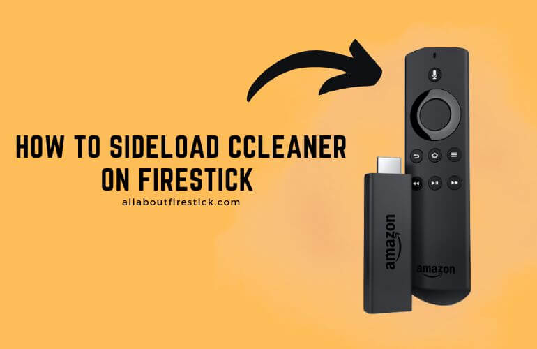 How to Clean Temporary Files on Firestick Using CCleaner CCleaner on Firestick