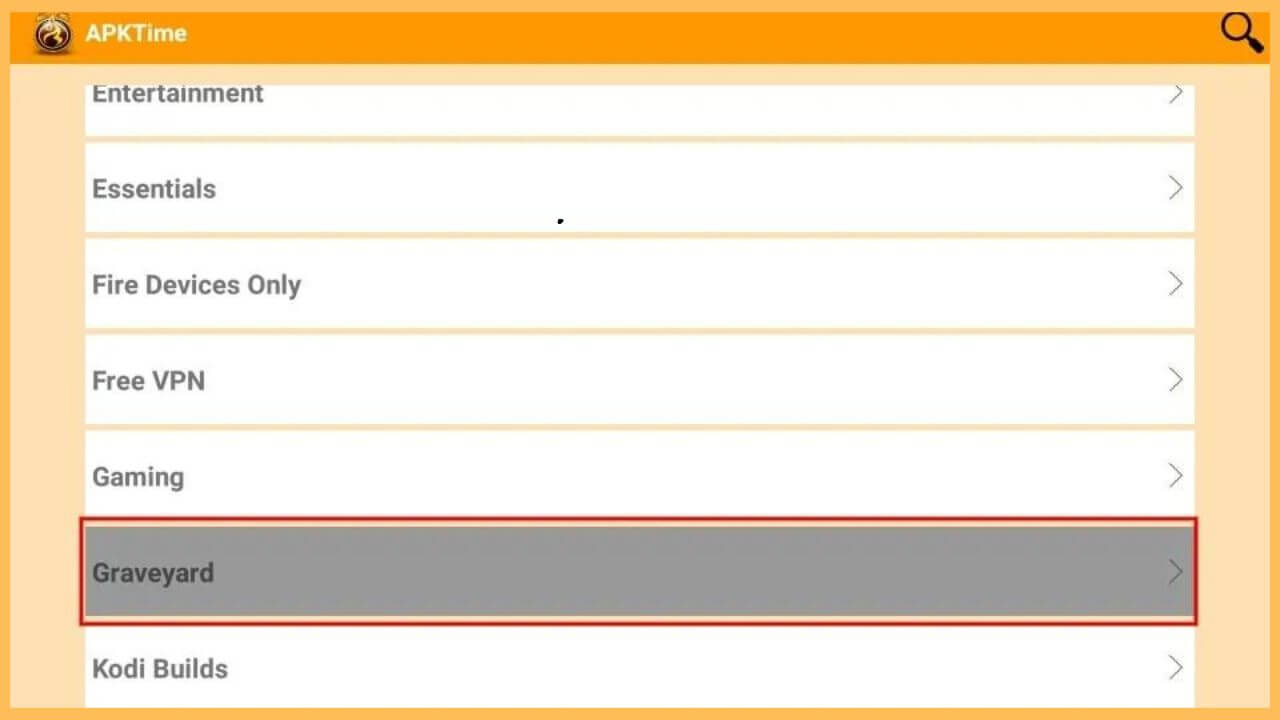 Choose the Category on Fire TV