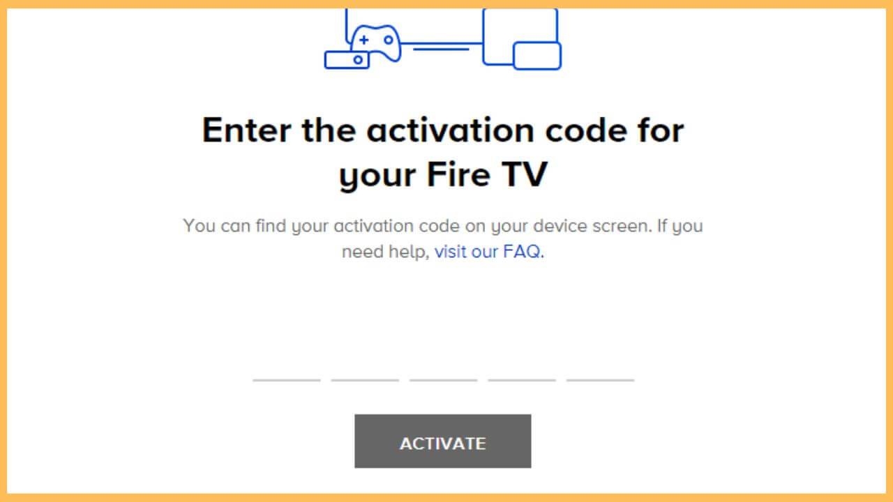 Click Activate on Firestick