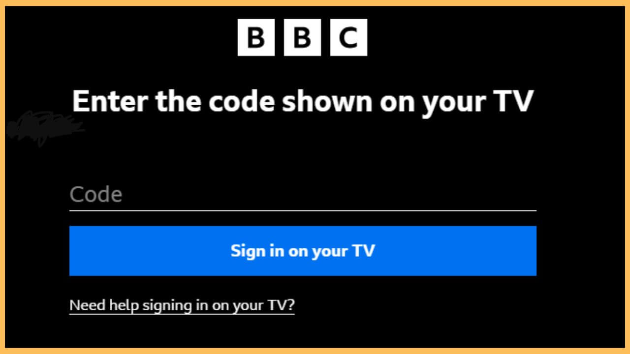 Click Sign In on your TV
