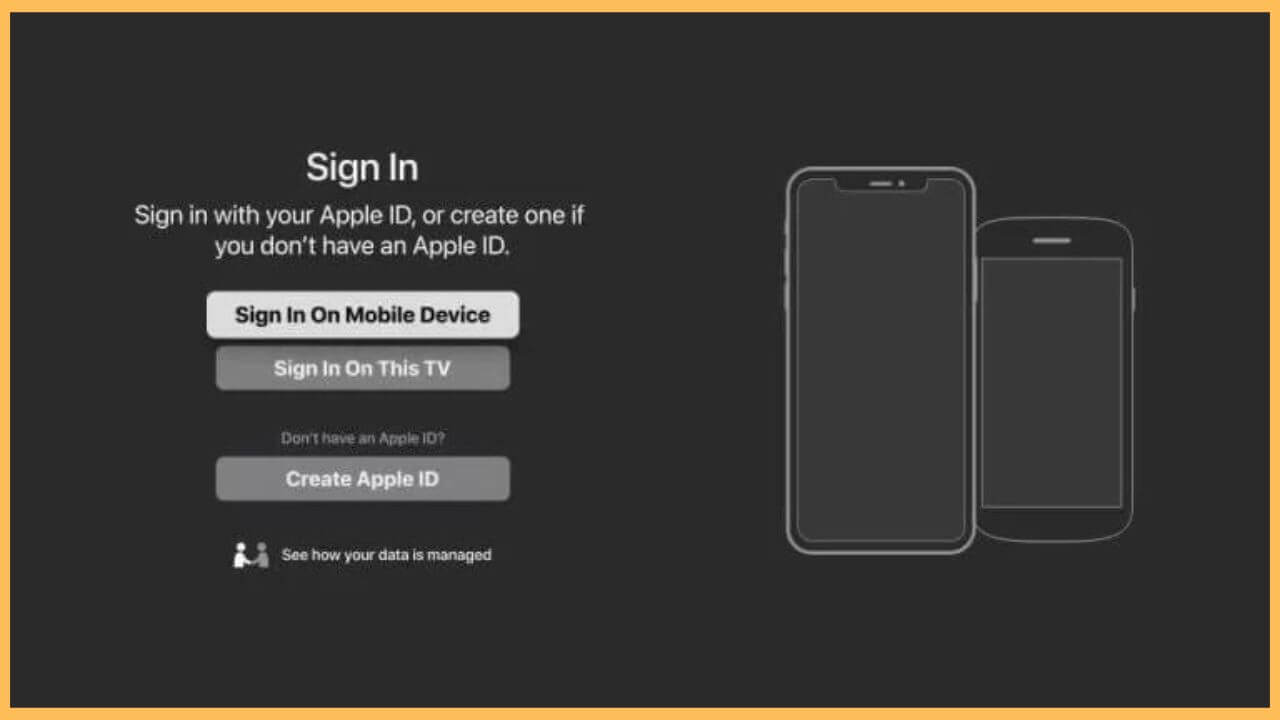 Click Sign In On Mobile Device