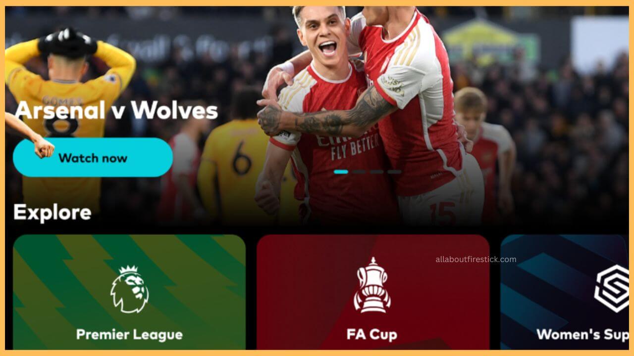 Explore on Optus Sport