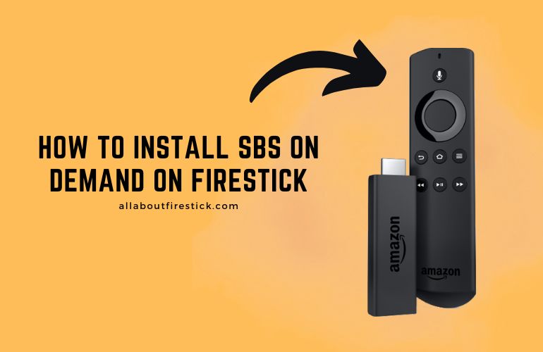 How to Install SBS On Demand on Firestick SBS On Demand on Firestick
