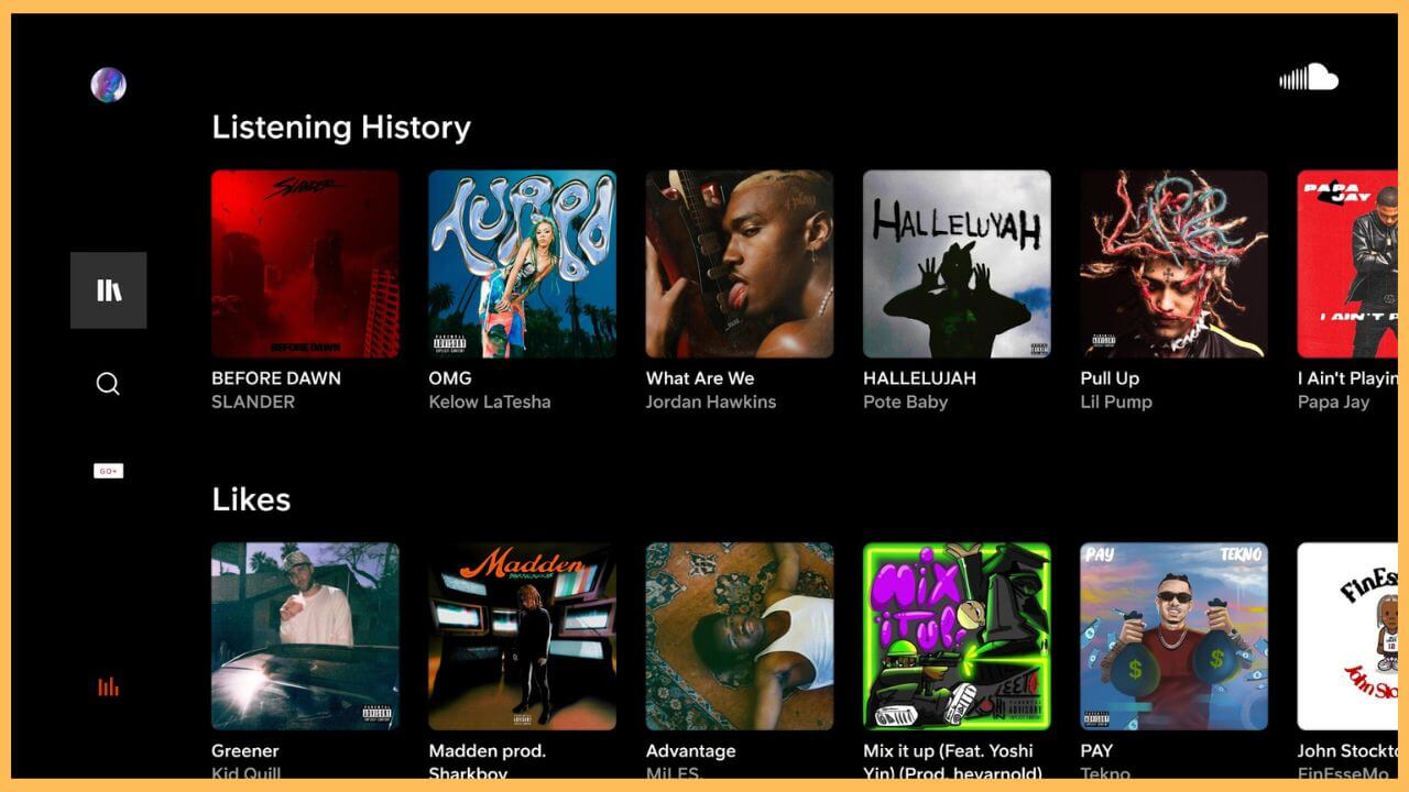 SoundCloud on Firestick