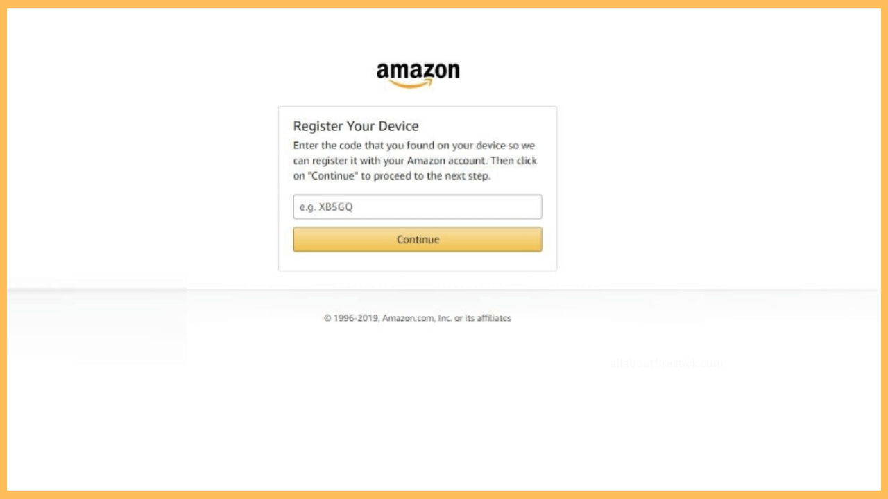 Amazon Music on Firestick - Enter the Code