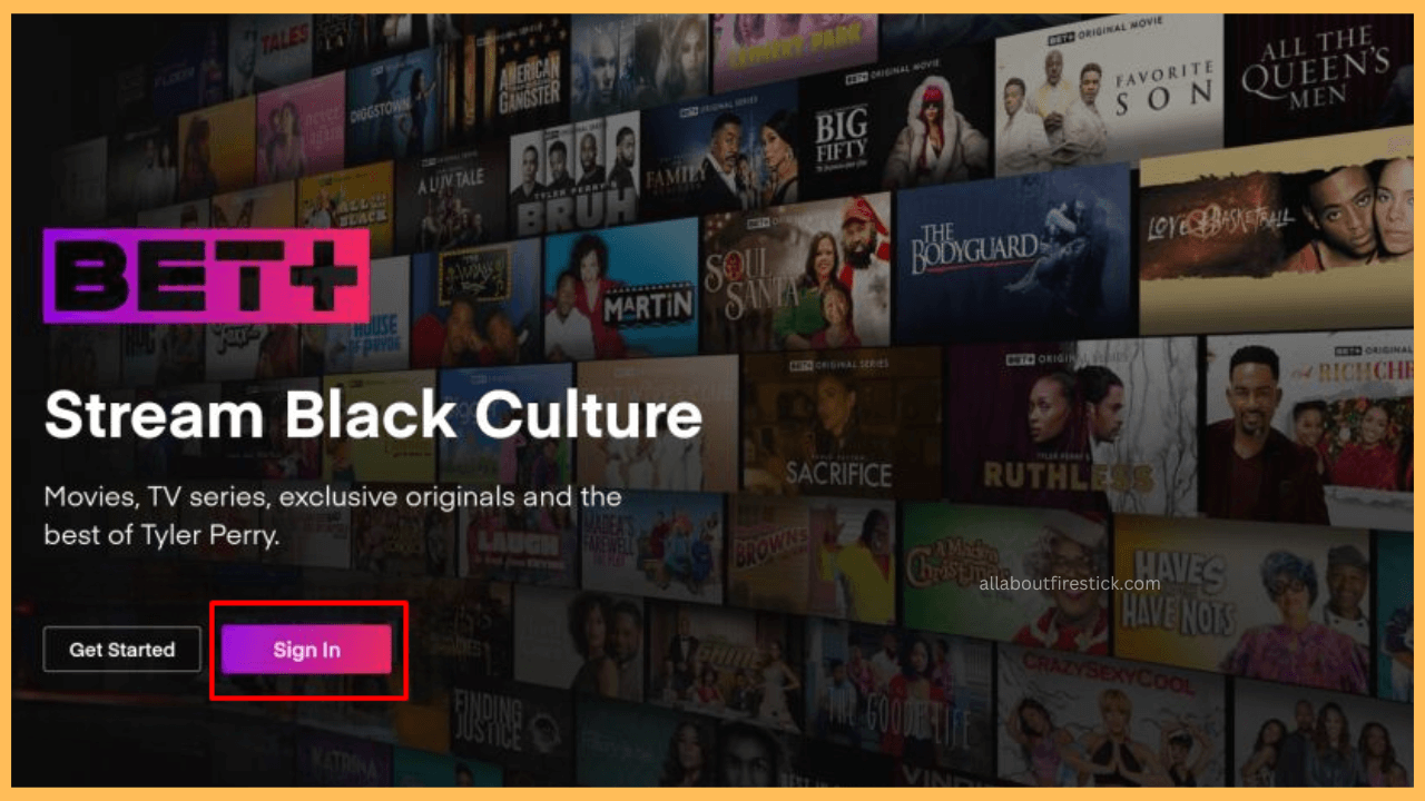 Select the Sign-in button