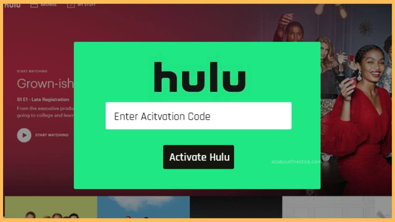 Click Activate Hulu on Firestick (1)