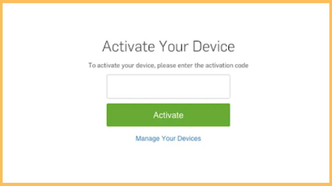 Click Activate on Hulu