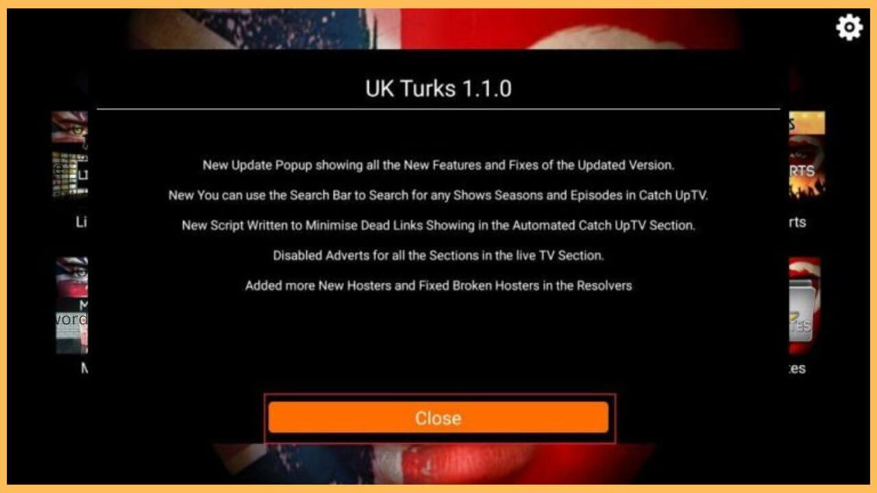 Click Close on UK Turks