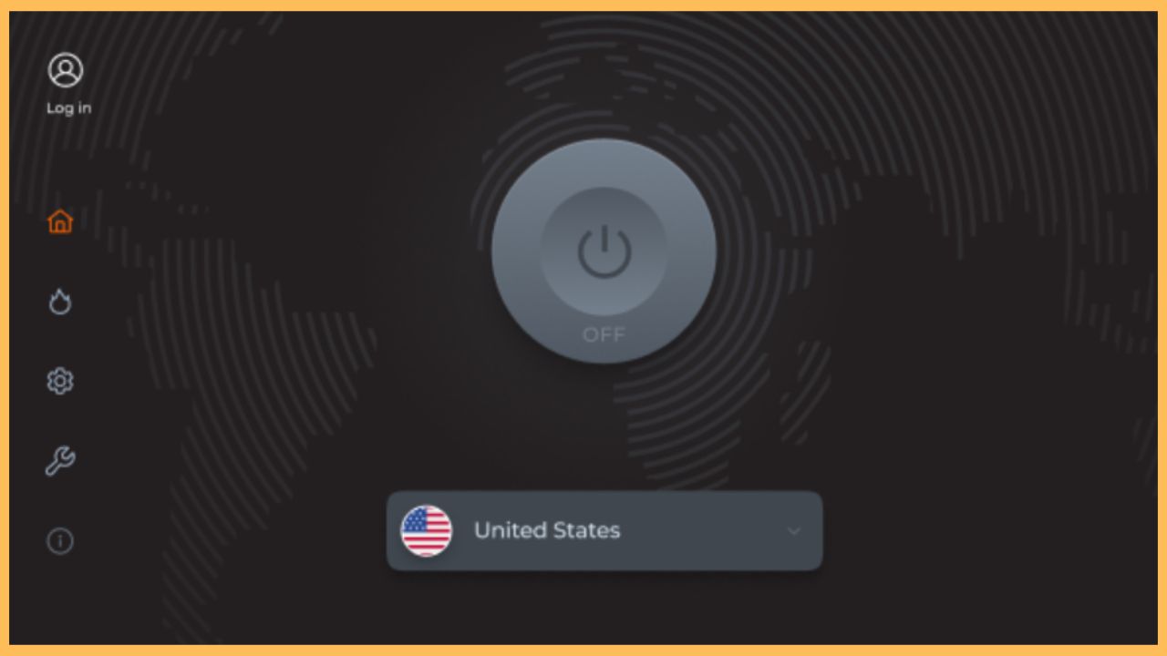 Click Power button to Connect Hola VPN