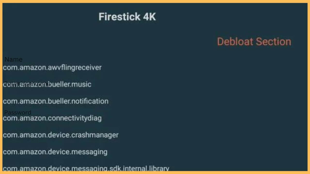 Debloat Firestick
