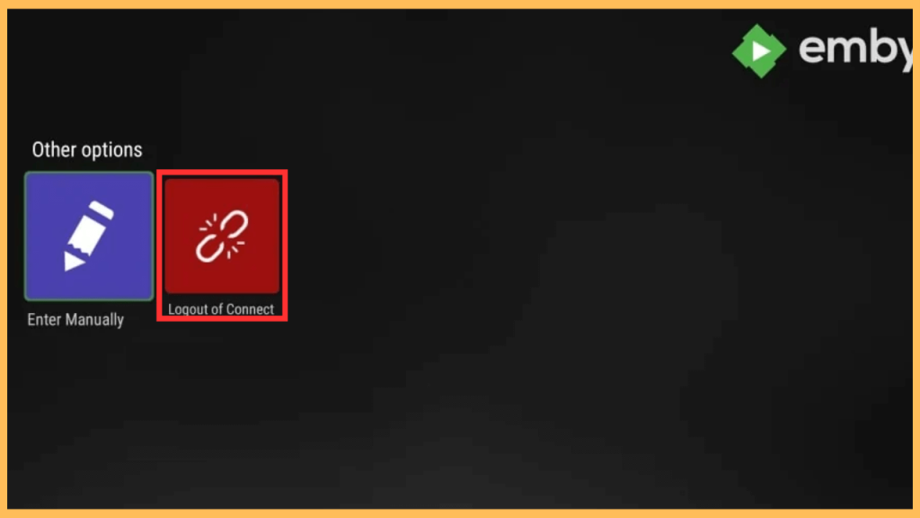 Login via Emby Connect