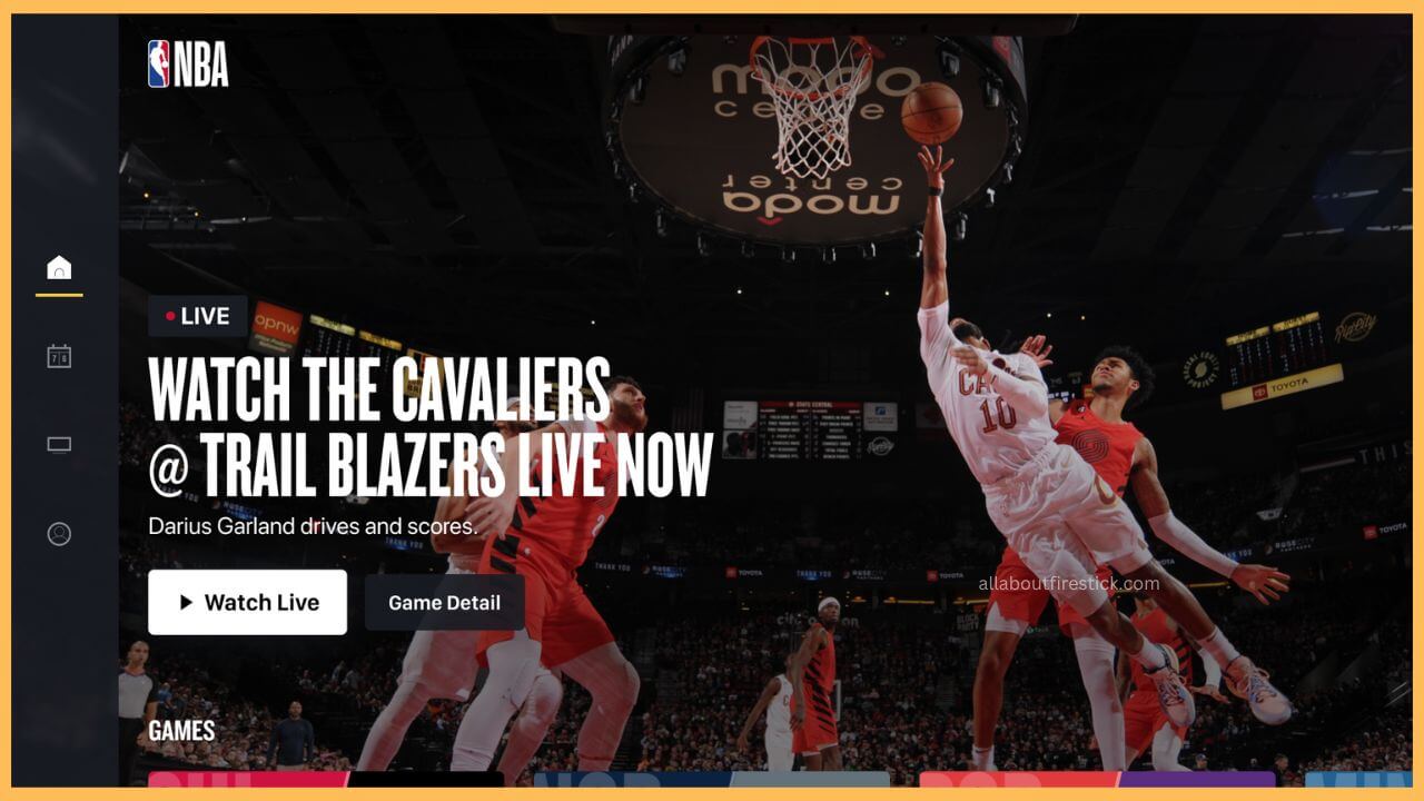 NBA on Firestick