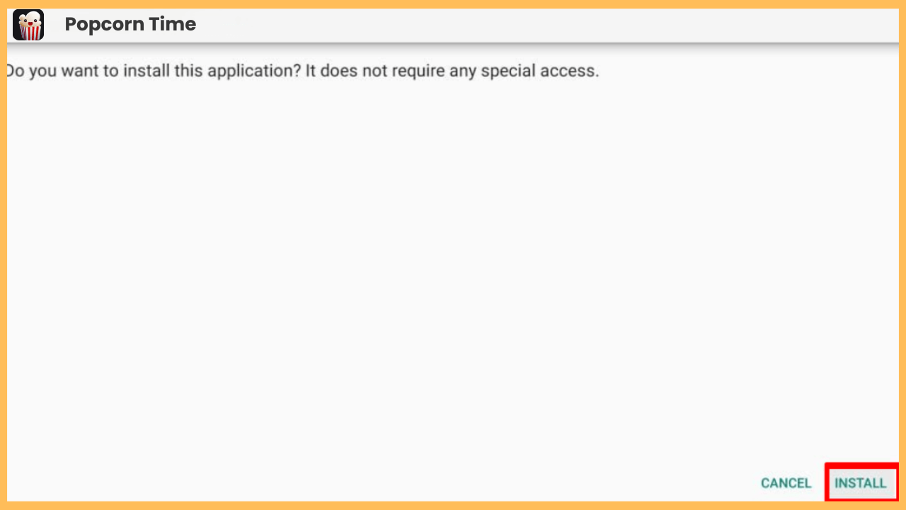 Popcorn Time on Firestick - Install