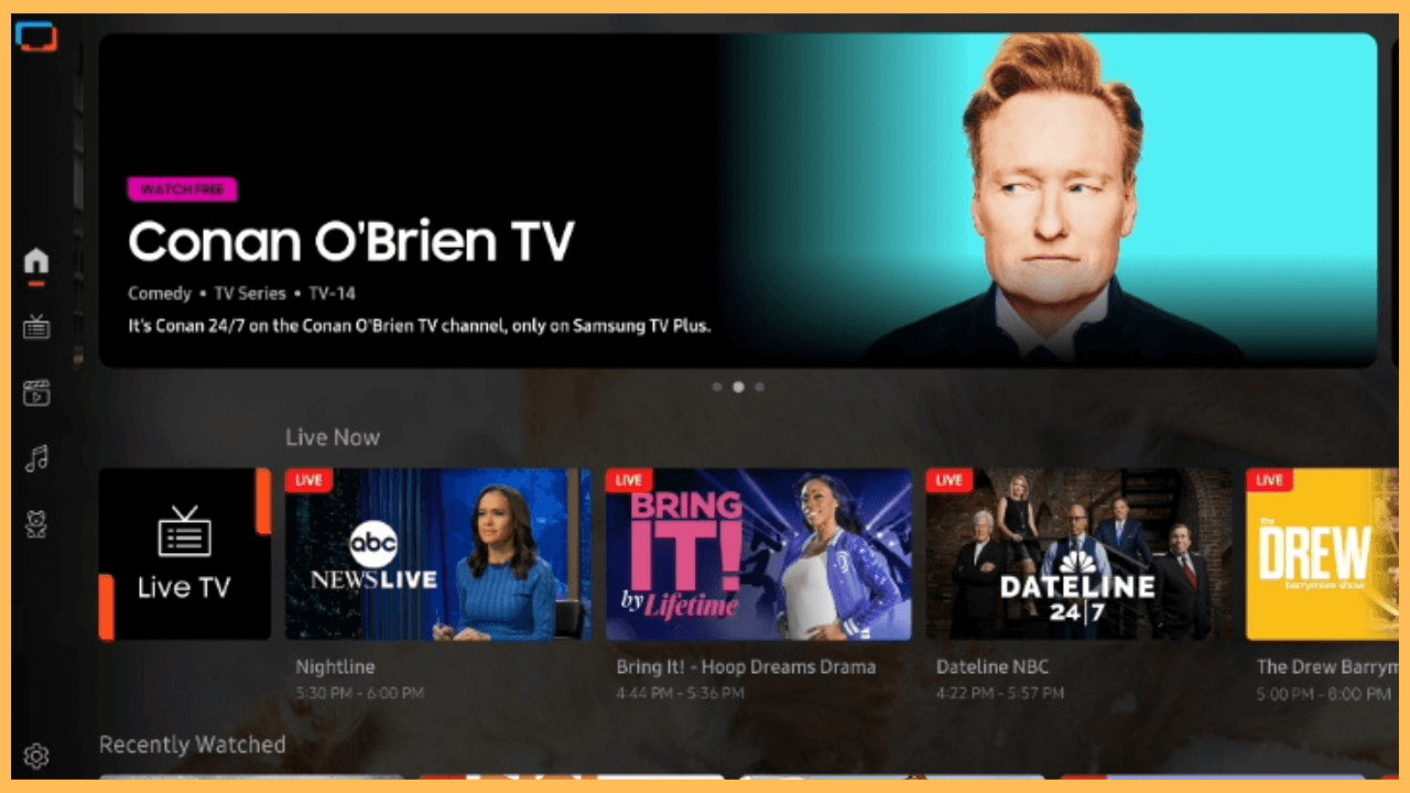 Samsung TV Plus on Firestick-Stream the Content