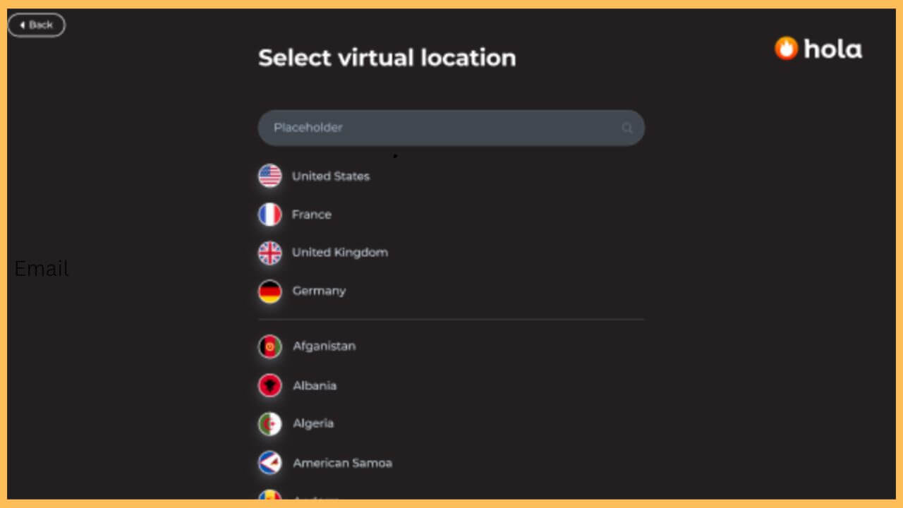 Select Hola VPN Locations (1)