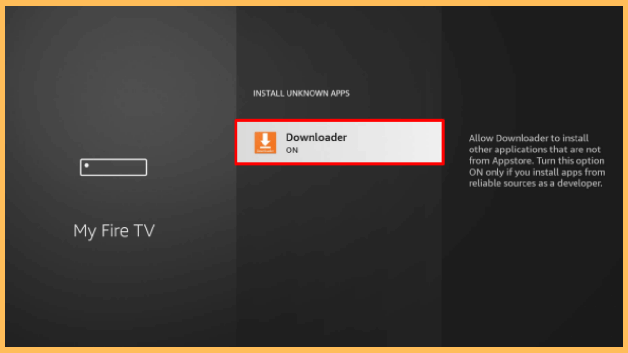 Smart IPTV on Firestick - Enable for Downloader