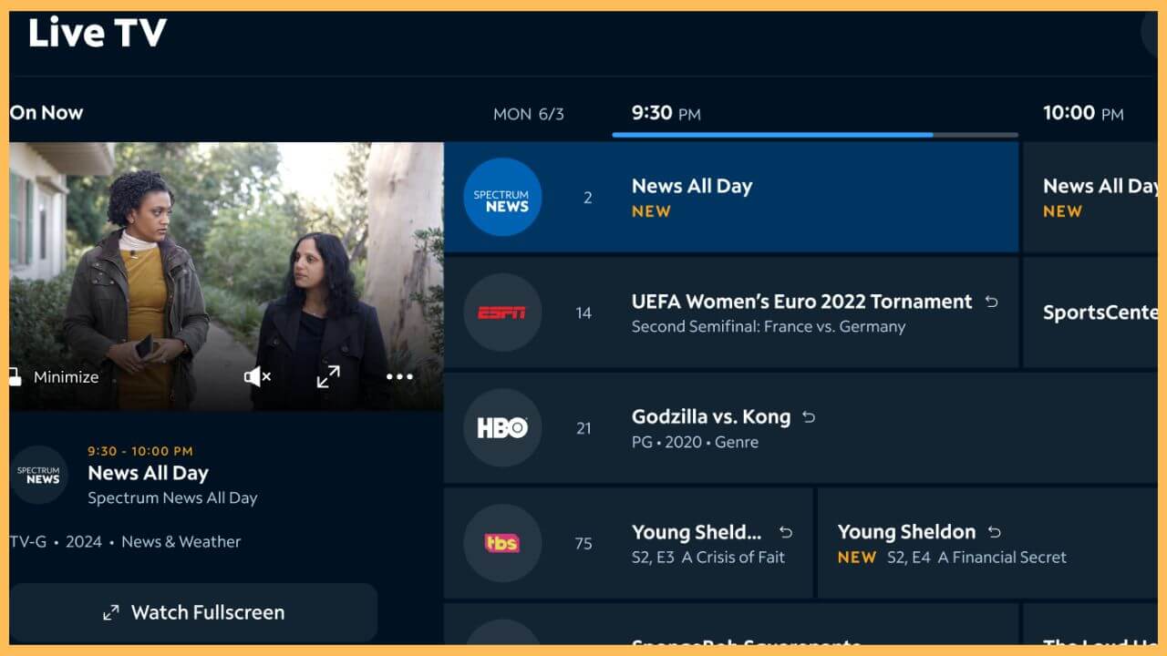 Spectrum TV on Firestick